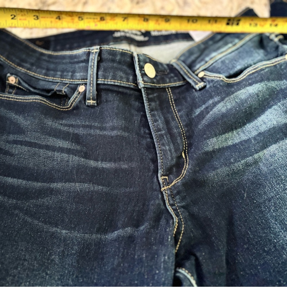 Levi’s Signature Modern Skinny Jeans Size 29 32 Dark Wash Stretch Comfortable - Picture 4 of 7